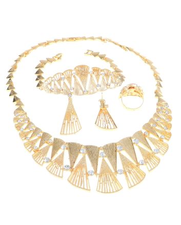 Gold Plated Necklace Set
