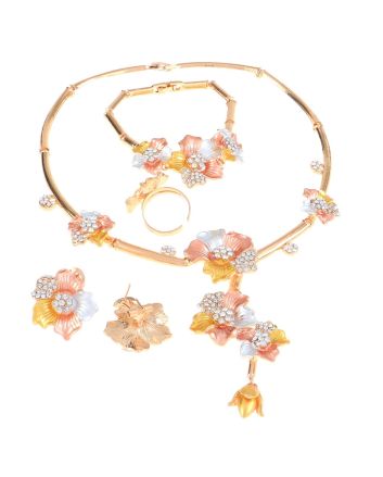 Gold Plated Necklace Set