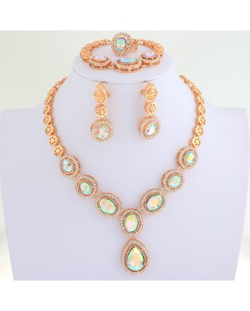 Gold Plated Necklace Set