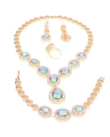 Gold Plated Necklace Set