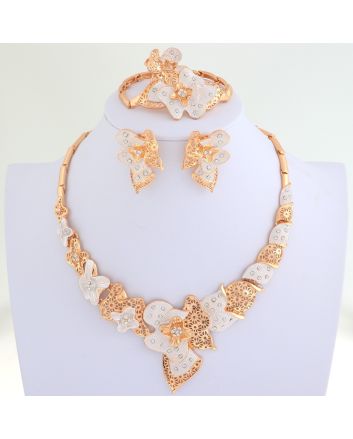 Gold Plated Necklace Set