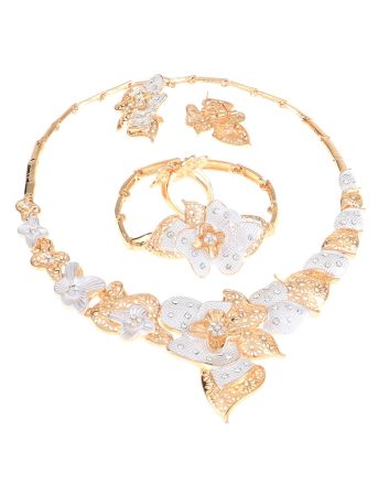 Gold Plated Necklace Set