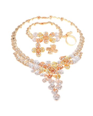 Gold Plated Necklace Set