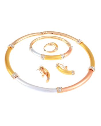 Gold Plated Necklace Set