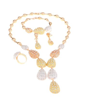 Gold Plated Necklace Set