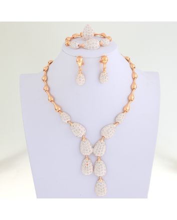 Gold Plated Necklace Set