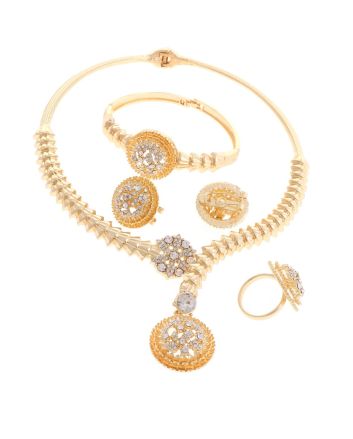 Gold Plated Necklace Set