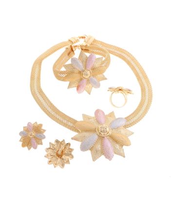 Gold Plated Necklace Set