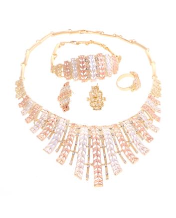 Gold Plated Necklace Set