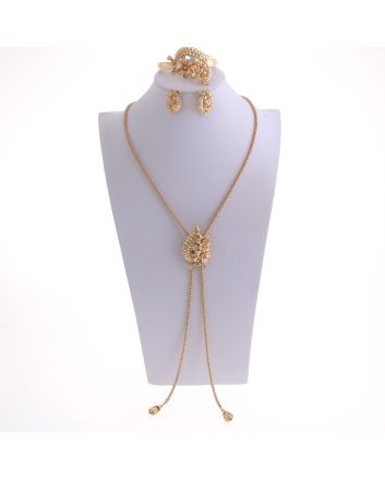 Gold Plated Necklace Set
