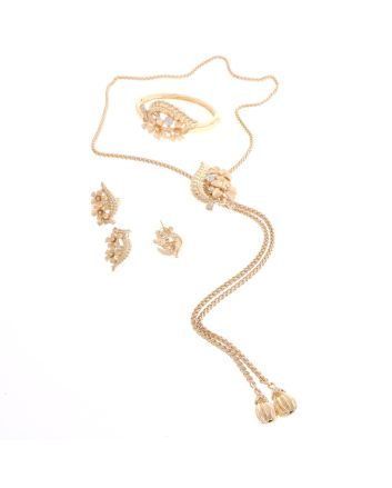 Gold Plated Necklace Set