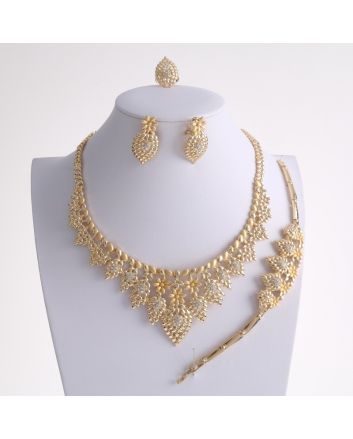 Gold Plated Necklace Set