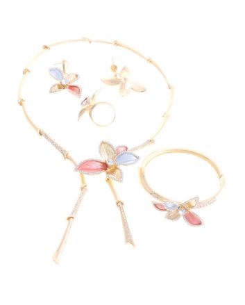 Gold Plated Necklace Set