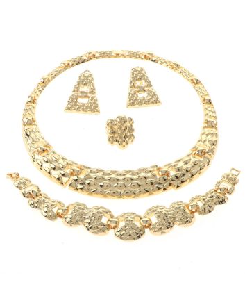Gold Plated Necklace Set