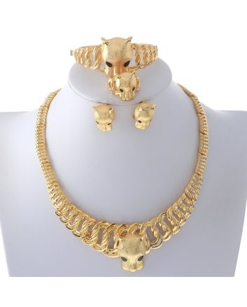Gold Plated Necklace Set