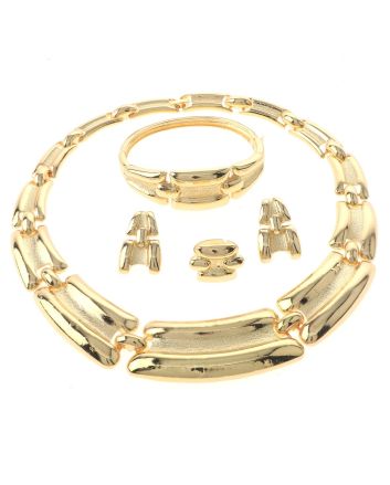 Gold Plated Necklace Set