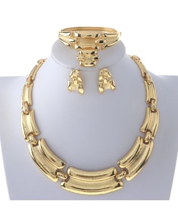 Gold Plated Necklace Set