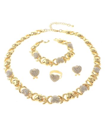 Gold Plated Necklace Set