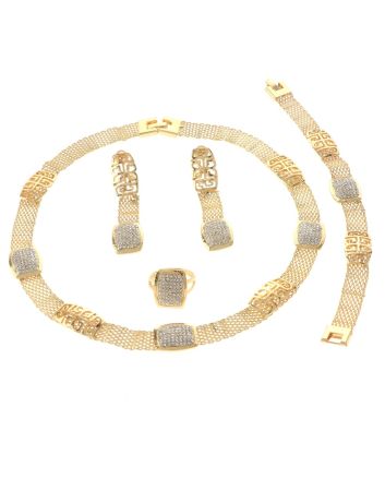 Gold Plated Necklace Set