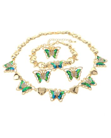 Gold Plated Necklace Set