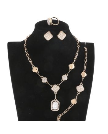 Gold Plated Necklace Set