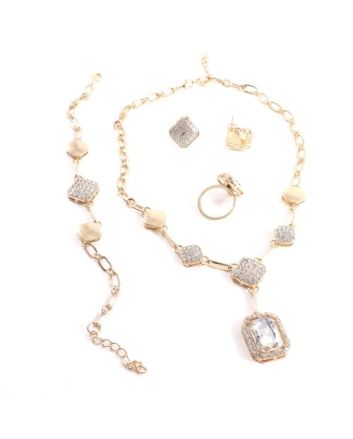 Gold Plated Necklace Set