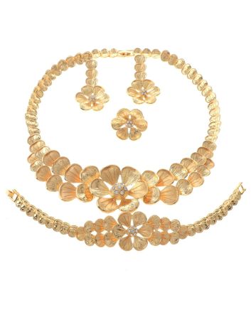 Gold Plated Necklace Set