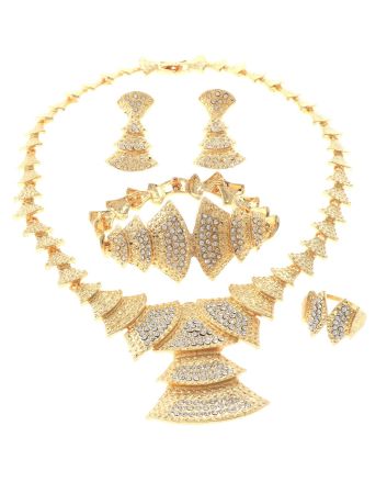 Gold Plated Necklace Set