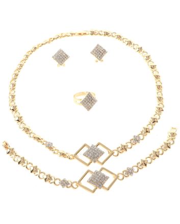 Gold Plated Necklace Set