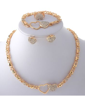 Gold Plated Necklace Set