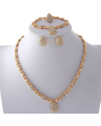 Gold Plated Necklace Set