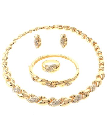 Gold Plated Necklace Set