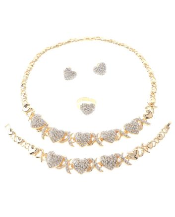 Gold Plated Necklace Set