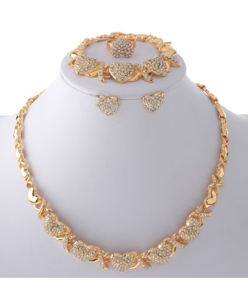 Gold Plated Necklace Set