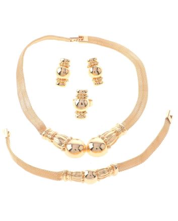 Gold Plated Necklace Set