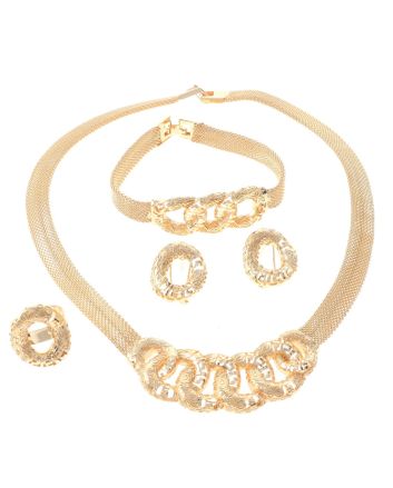 Gold Plated Necklace Set