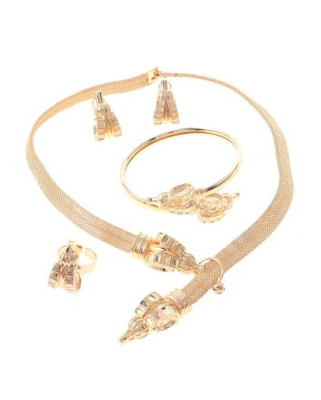 Gold Plated Necklace Set