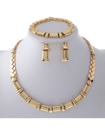 Gold Plated Necklace Set