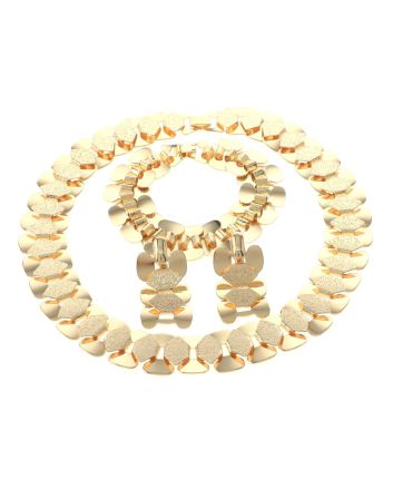 Gold Plated Necklace Set