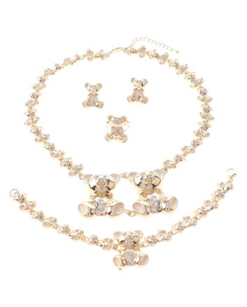 Gold Plated Necklace Set
