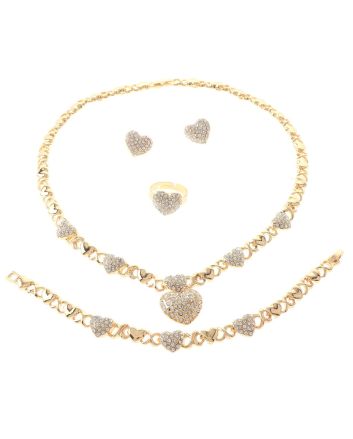 Gold Plated Necklace Set
