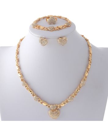 Gold Plated Necklace Set