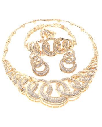 Gold Plated Necklace Set