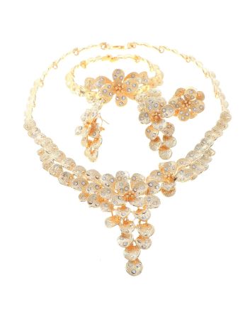 Gold Plated Necklace Set