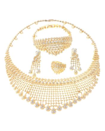 Gold Plated Necklace Set