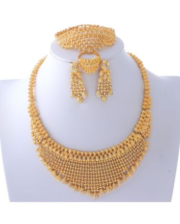Gold Plated Necklace Set