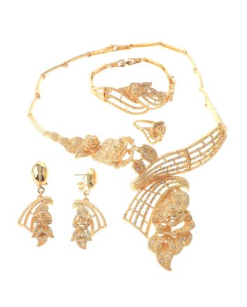 Gold Plated Necklace Set