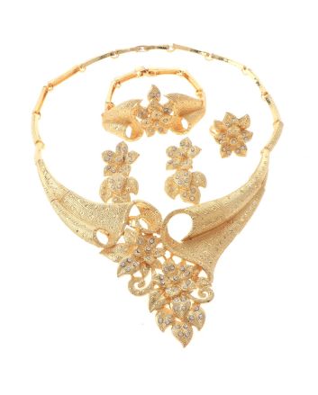 Gold Plated Necklace Set