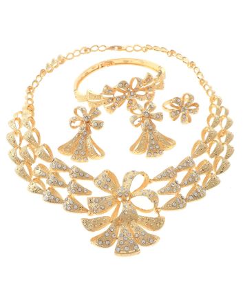 Gold Plated Necklace Set
