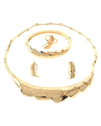 Gold Plated Necklace Set